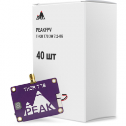³������������ (VTX) Peakfpv THOR T78 3W 7.2-8G �������� 40 ��. (T78BOX40)