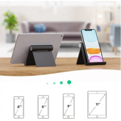 Підставка до планшета та телефона LP115 Multi-Angle Adjustable Portable Stand for iPad Black Ugreen (50748) - Картинка 2