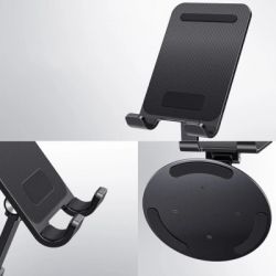 Підставка до планшета та телефона LP805 Swivel & Foldable Multi-Angle Phone Stand Black Ugreen (35152) - Картинка 3