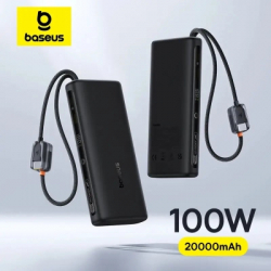 Батарея універсальна Baseus 25000mAh EnerFill FC41 145W, PD/3.1, QC/4.0, Black (E0028H01) - Картинка 5