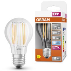 Лампочка Osram LED CLA75 DIM 7,5W/840 230V FIL E27 (4058075434967) - Картинка 3