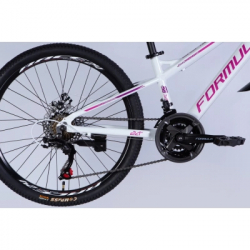 Велосипед Formula 24" BLACKWOOD DD FR рама-12,5" AL 2026 біло-рожевий (OPS-FR-24-444) - Картинка 5