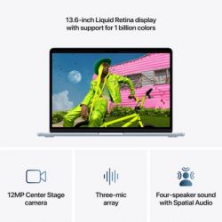 Ноутбук Apple MacBook Air 13 M5 A3449 Sky Blue (MDHH4UA/A) - Картинка 5