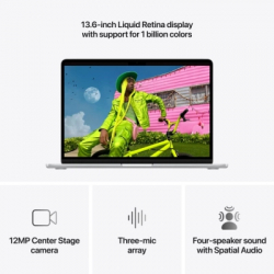 Ноутбук Apple MacBook Air 13 M5 A3449 Silver (MDH94UA/A) - Картинка 5