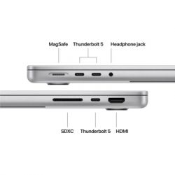Ноутбук Apple MacBook Pro 14 A3434 M5 Silver (MJ3E4UA/A) - Картинка 6