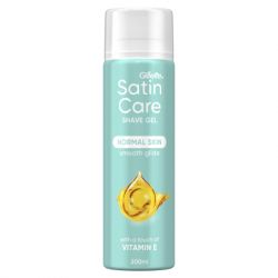 Гель для гоління Satin Care Вітамін Е 200 мл (8006530148108) - Картинка 2