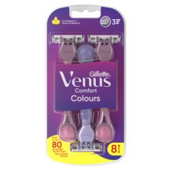 ������ Gillette Venus Comfort Colours ����������� 8 ��. (8006530129954) - �������� 2