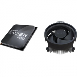 �������� AMD (AM4) Ryzen 7 PRO 4750GE, Tray + Cooler, 8x3.1 ��� (Turbo Boost 4.3 ���), Radeon Graphics, L3 8��, Renoir (Zen 2), 7 ��, TDP 35 �� (100-100000152MPK) - �������� 4
