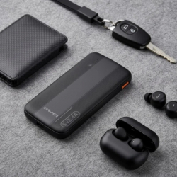 Батарея універсальна AWEI 10000mAh P20K, 12W, Black (6954284009744) - Картинка 6
