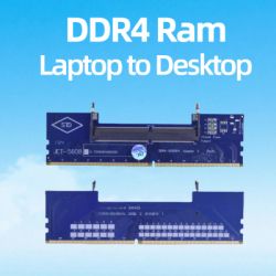 Конвертор Dynamode DDR4 Laptop SO-DIMM to Desktop DIMM RAM Memory (DM-DDR4-DIMM-Converter) - Картинка 2