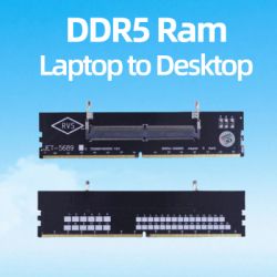 Конвертор Dynamode DDR5 Laptop SO-DIMM to Desktop DIMM RAM Memory (DM-DDR5-DIMM-Converter) - Картинка 2
