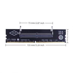 Конвертор Dynamode DDR5 Laptop SO-DIMM to Desktop DIMM RAM Memory (DM-DDR5-DIMM-Converter) - Картинка 5