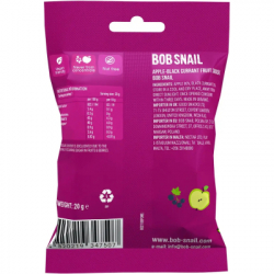 Дитячі снеки Bob Snail фруктові яблуко-чорна смородина 40 г (1740861) - Картинка 2