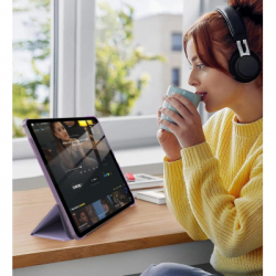 ����� �� �������� BeCover Tri Fold Hard Apple iPad 10.9" (2022/2024) / iPad (A16) 2025 11" Lavender Purple (715155) - �������� 6