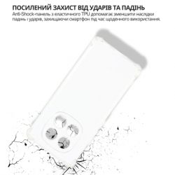 ����� �� ��������� �������� BeCover Anti-Shock Xiaomi Redmi Note 15 5G Clear (715070) - �������� 3