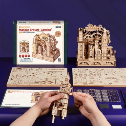 Конструктор Robotime Rokr дерев'яний 3D Marble Travel Лондон (EGB01) - Картинка 4