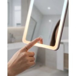 Зеркало Xiaomi Leather case mirror pink (FM001/FM007) - Картинка 2