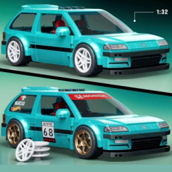 Конструктор Mattel Brick Shop Speed Honda Custom 90 Civic EF (JHF62) - Картинка 8