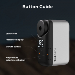 ������������ ����� Flextail Tiny Bike Pump Pro 120 PSI (6975755967455) - �������� 9