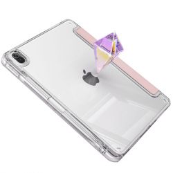 Чохол до планшета BeCover Ultra Slim Origami Transparent Apple iPad Air 11" M4 2026 Pink (715185) - Картинка 4