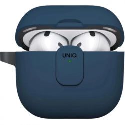 Чохол для навушників Uniq Clyde для AirPods 4 Lock Case Blue (8886463693209) - Картинка 3
