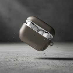 Чохол для навушників Uniq Glase AirPods Pro 2 gen Glossy Smoke (8886463683590) - Картинка 5