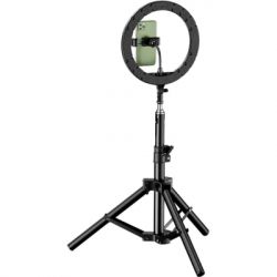 Набір блогера RTAKO ZJ-ZBT01 Live Streaming Stand with Ring Light and Floor Tripod (6942063215400) - Картинка 2