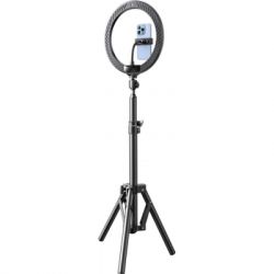 Набір блогера RTAKO ZJ-ZBT01 Live Streaming Stand with Ring Light and Floor Tripod (6942063215400) - Картинка 3