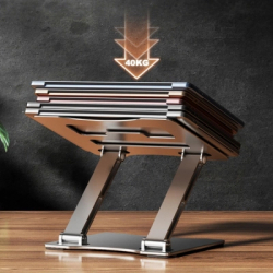 Підставка для ноутбука Підставка до ноутбука RTAKO RS-CP75A Dual-Layer Carbon Steel Laptop Stand (6930539527331) - Картинка 10