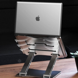Підставка для ноутбука Підставка до ноутбука RTAKO RS-CP75A Dual-Layer Carbon Steel Laptop Stand (6930539527331) - Картинка 9