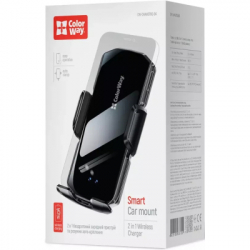 ������������� ���������� ColorWay FlameGrip, ���������, Wireless Charger 15W Black (CW-CHAW070Q-BK) - �������� 4