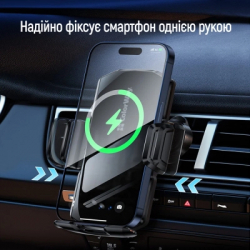 ������������� ���������� ColorWay FlameGrip, ���������, Wireless Charger 15W Black (CW-CHAW070Q-BK) - �������� 7
