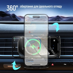 ������������� ���������� ColorWay FlameGrip, ���������, Wireless Charger 15W Black (CW-CHAW070Q-BK) - �������� 9