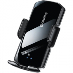 ������������� ���������� ColorWay FlameGrip, ���������, Wireless Charger 15W Black (CW-CHAW070Q-BK)