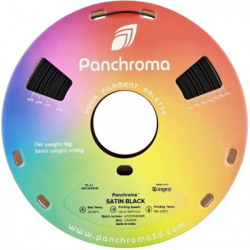 Пластик для 3D-принтера Polymaker PLA PANCHROMA SATIN 1,75mm 1kg BLACK (CA05011) - Картинка 2