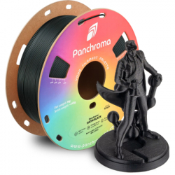 Пластик для 3D-принтера Polymaker PLA PANCHROMA SATIN 1,75mm 1kg BLACK (CA05011) - Картинка 3