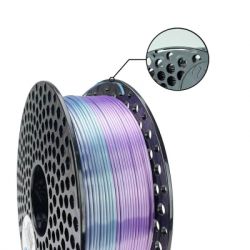 Пластик для 3D-принтера AzureFilm PLA SILK 1,75mm 1kg Rainbow Aurora (FL171-6145) - Картинка 2
