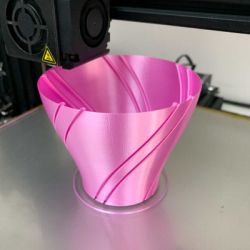 Пластик для 3D-принтера AzureFilm PLA SILK 1,75mm 1kg Princes Gleam/Pink (FL171-4010) - Картинка 4