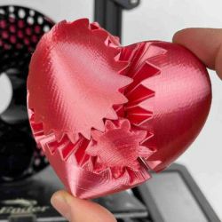 Пластик для 3D-принтера AzureFilm PLA SILK 1,75mm 1kg Rose (FL171-3017) - Картинка 3