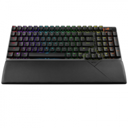 Клавіатура ASUS ROG Strix Scope II X NX Snow V2 ABS USB UA Black (90MP037A-BKMA00) - Картинка 3