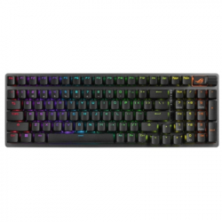 Клавіатура ASUS ROG Strix Scope II X NX Snow V2 ABS USB UA Black (90MP037A-BKMA00) - Картинка 4