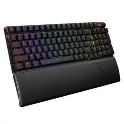 Клавіатура ASUS ROG Strix Scope II X NX Snow V2 ABS USB UA Black (90MP037A-BKMA00) - Картинка 5