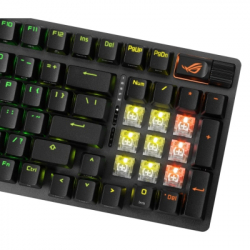 Клавіатура ASUS ROG Strix Scope II X NX Snow V2 ABS USB UA Black (90MP037A-BKMA00) - Картинка 9