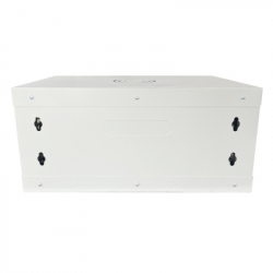 Шафа настінна GEAR 4U 19" 600x600x240 мм, + полка 19", grey (GWMSN-4U-600-600G) - Картинка 3