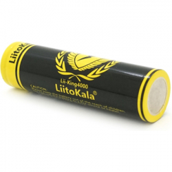 Акумулятор 18650 4000mah (3800-4000mah), 3.7V(2.75-4.2V) Liitokala (King-4000) - Картинка 2