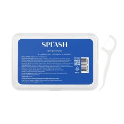 Флосс-зубочистки Splash С ароматом мяты 50 шт. (4820266833022) - Картинка 2