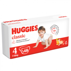 ���������� Huggies Huggies Classic 4 (7-18 ��) Jumbo 48 �� (5029053586335) - �������� 2