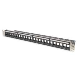 ����-������ 19" 1U 24 ����� �������� Kyestone Digitus (DN-91411-LF)