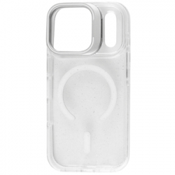 Чохол до мобільного телефона BeCover FIBRA Star Shine MagSafe Apple iPhone 17 Pro White (715431) - Картинка 2