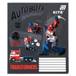 Тетрадь Kite Transformers, 12 листов, клетка (TF26-232) - Картинка 3